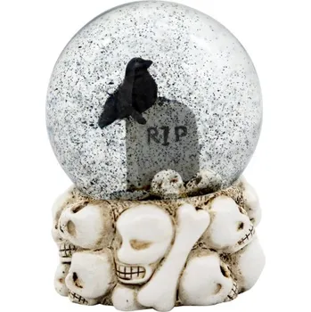 Karnevalový kostým Halloweenské sněžítko - Náhrobek s vránou