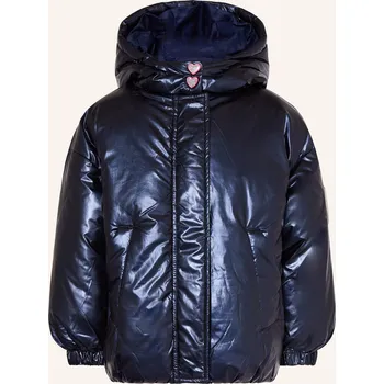 Billieblush Dívčí Bunda, tmavě modrá / stříbrná / růžová, 110