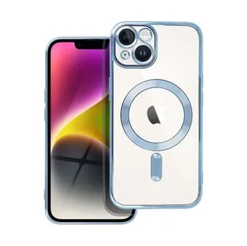 Pouzdro na mobilní telefon Kryt ELECTRO MAG COVER kompatibilní s MagSafe pro IPHONE 14 modrý - OEM + zdarma možnost vyzkoušet a vrátit zboží do 30 dní