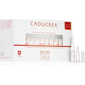 Vlasová regenerace CADU-CREX Hair Loss HSSC Serious Hair Loss vlasová kúra pro ženy proti závažnému vypadávání vlasů pro ženy 40x3,5 ml