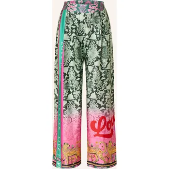 Dámské kalhoty Miss Goodlife Dámské Marlene Kalhoty Ze Saténu S Galonovými...