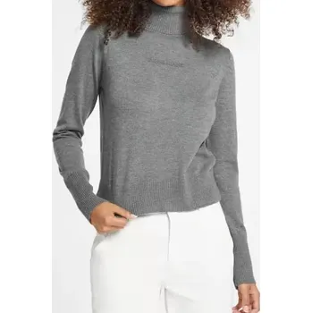 Dámský svetr Guess svetr s hedvábím a vlnou (Dámský hřejivý svetr s rolákem Guess)