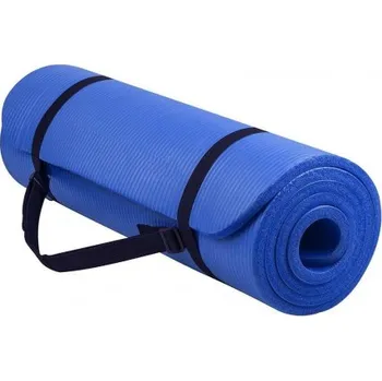 podložka na cvičení MG | MG Gymnastic Yoga Premium protiskluzová podložka na cvičení + obal, modrá (WNSP-BLUE)