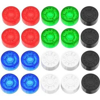 Klasická kytara Plastové kryty na tlačítka kytarových pedálů Mix barev Ochranné nástavce proti oděru a poškození pedálu Přizpůsobitelné kytarové doplňky