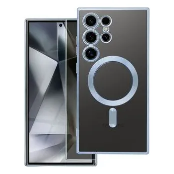 Pouzdro na mobilní telefon Kryt ELECTRO MAG COVER kompatibilní s MagSafe pro SAMSUNG S24 Ultra modrý - OEM + zdarma možnost vyzkoušet a vrátit zboží do 30 dní