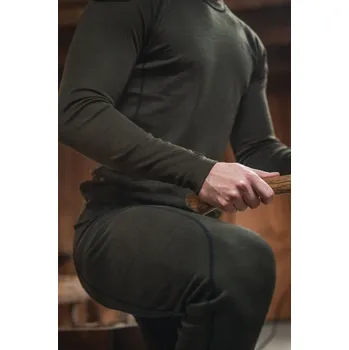 Pánské termo spodní prádlo Spodní kalhoty Seeland Apex One Hundred, barva: zelená, velikost: L