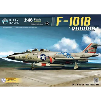 Plastikový model F-101B/RF-101B "Voodoo" - Kitty Hawk KH80114
