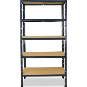 regál meets-ecommerce UG Kovový regál 230x70x45, 5-7 polic barva: antracitová, počet polic: 5 polic