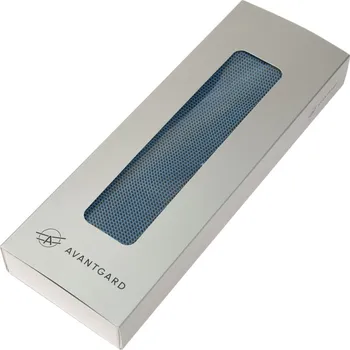 Dárková krabička Dárková krabička s průhledem na kravatu, 930-21, Stříbrná s logem Avantgard