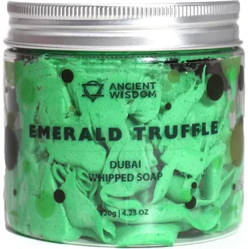 Mýdlo Šlehané mýdlo - dubajský smaragdový lanýž | 120g