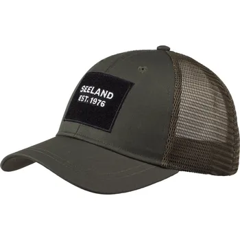 Kšiltovka Kšiltovka Seeland Granite Trucker, barva: zelená, velikost: uni