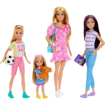 Mattel Barbie panenky sada 4 sestry HWJ01
