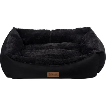 Pelíšek pro psa HPF Pelech JELLYBEAN M - černý/černý