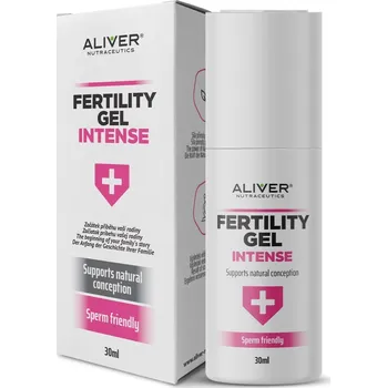 Lubrikační gel ALIVER nutraceutics Fertility Gel Intense Supports natural conception 30 ml