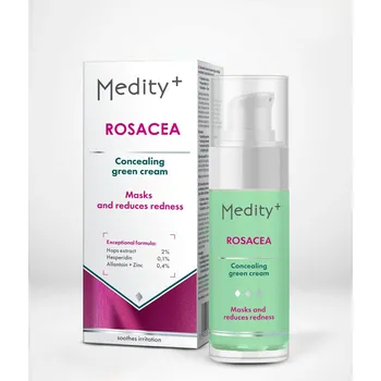 Pleťový krém Nakup Zdrave Medity+ Rosacea – dermokosmetický krém pro zmírnění zarudnutí a posílení kapilár