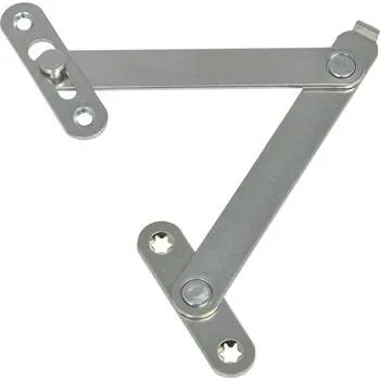 Okenní klika Světlíkové nůžky výklopné, 190 mm ocel pozinkovaná stříbrná (11026)