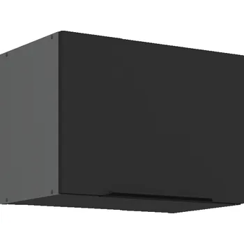 Kuchyňská skříňka 50 GU-36 1F, Horní kuchyňská skříňka nad digestoř Aria černá/antracit