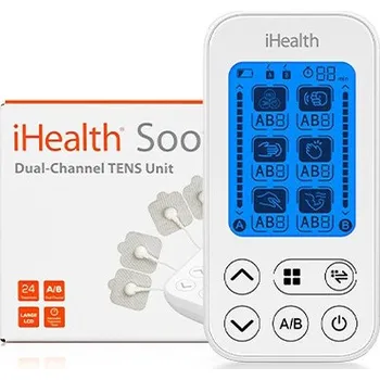 Masážní přístroj iHealth Soothe TENS duální elektrostimulátor s příslušenstvím