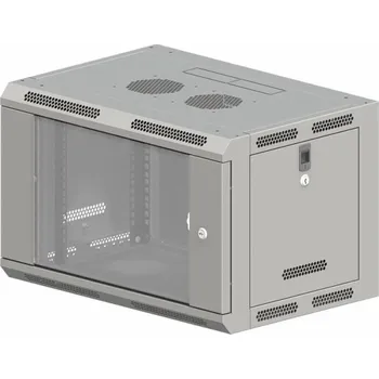 PC skříň Q-Lantec Závěsná skříň 19 6U (SW-6U-600-500-N-DSJ-OP-RP-BS)