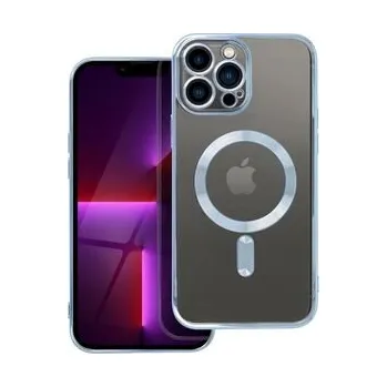 Pouzdro na mobilní telefon Kryt ELECTRO MAG COVER kompatibilní s MagSafe pro IPHONE 13 Pro Max modrý - OEM + zdarma možnost vyzkoušet a vrátit zboží do 30 dní