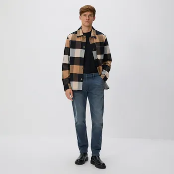 Pánské džíny Reserved - Džíny slim se sepraným efektem - ocelově modrá - 171GT-95J - 171GT-95J-29