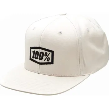 Kšiltovka kšiltovka 100% ICON Snapback Cap AJ Fit Silver Grey