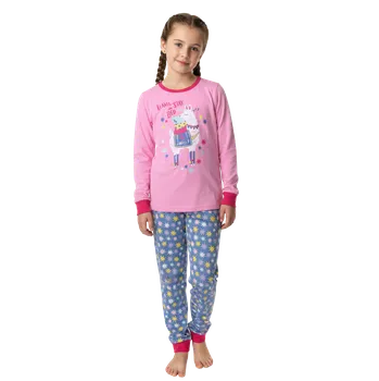 Dívčí pyžamo Dívčí pyžamo růžové Wolf S2153B Velikost: 152