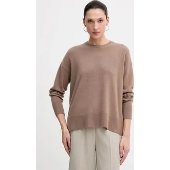 Pánský svetr Svetr s příměsí vlny Sisley 18AYM103K hnědá 84X, vel. M