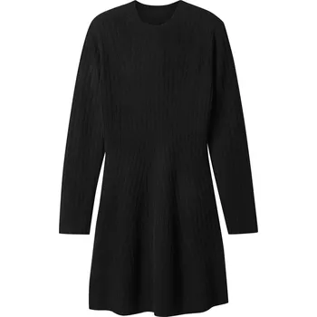 Dámské šaty esmara® Dámské pletené šaty (černá, S(36/38))