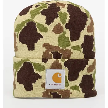 Čepice Čepice Carhartt WIP Camo Duck Beanie Camo Duck Jacquard/ Green Universal
