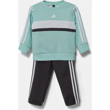 Dětská tepláková souprava adidas JC7515 tyrkysová 06X, vel. 74