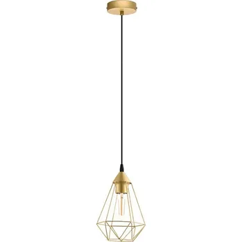 Eglo 79259 - Lustr na lanku BYRON 1xE27/60W/230V mosaz