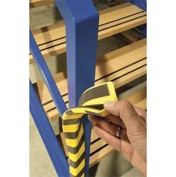 Stavební profil Ochranný rohový profil "C35", žlutá-černá, magnetický, 5 ks/balení, DURABLE 1112130