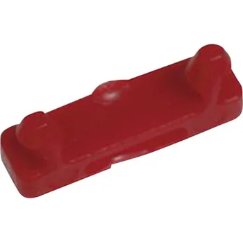 kabelová chránička Easylan CSZCRD montážní držák přípojné zásuvky na parapetní kanál červená