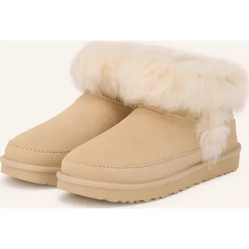 Dámská móda Ugg Lodě Classic Ultra Mini Chalet, velbloudí / světle hnědá