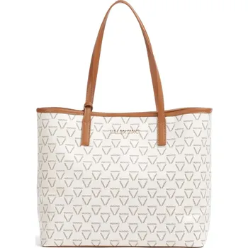 Kabelka Valentino bags LR kabelka s pouzdrem logo bílá hnědá