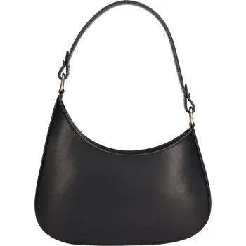 Kabelka Menší dámská kožená kabelka Italia Renata - černá