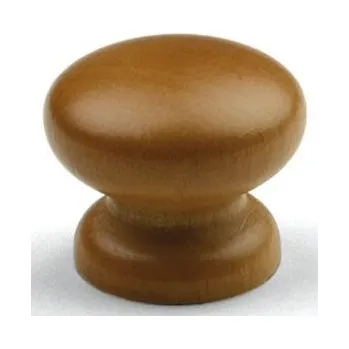 Nábytkové kování Tulip Nábytková knopka dřevěná Adam 09412