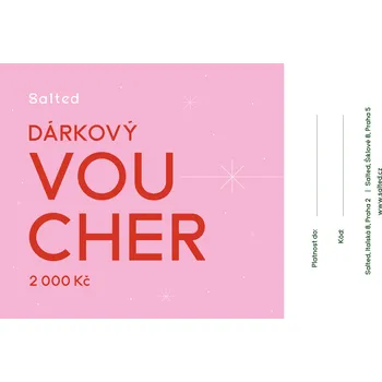 Dárkový potravinový koš Elektronický dárkový poukaz "HOME" 2000 Kč