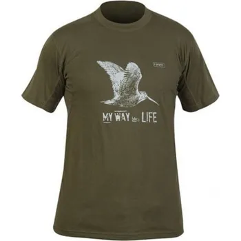 Pánské tričko Hart Triko Hart, Sluka, barva: zelená, velikost: XL