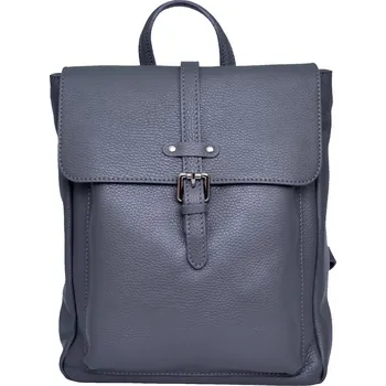 Kožený batoh dámský 6007 šedý