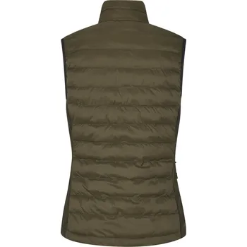 Pánská vesta Vesta Seeland dámská Therma, barva: zelená, velikost: M