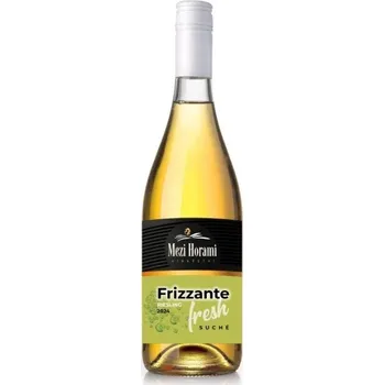 Víno Frizzante Riesling Fresh 2024, moravské zemské víno - perlivé, Mezi Horami, brut nature