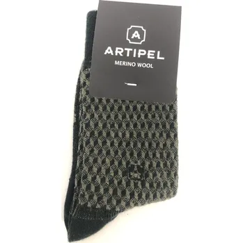 Těžké boty Artipel Ponožky merino Artipel, barva: zelená, velikost: 42-44