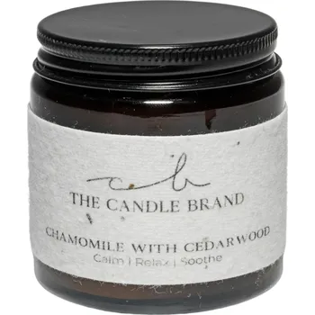 Svíčka The Candle Brand Vonná svíčka ve skle Chamomile with Cedar Wood 90 g
