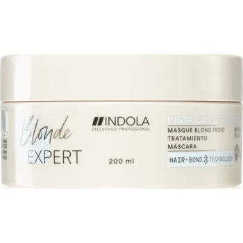 Vlasová regenerace Indola Blond Expert Insta Cool vyživující maska na vlasy pro studené odstíny blond 200 ml