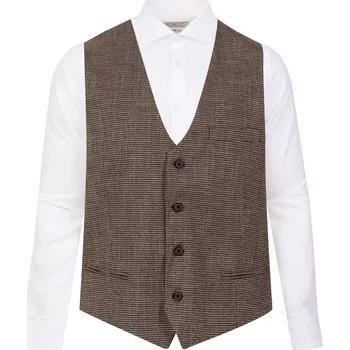 FERATT Pánská vesta LIMA hnědá Velikost: 54