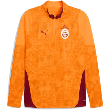 Pánské tričko Triko s dlouhým rukávem Puma Galatasary SK Training 1/4 Zip Top with Star 949103-006 Velikost S
