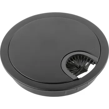 kabelová chránička In-Design Kabelová průchodka 80 mm matná černá