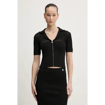 Dámský svetr Kardigan HUGO dámský, černá barva, 50532170 99X, vel. M